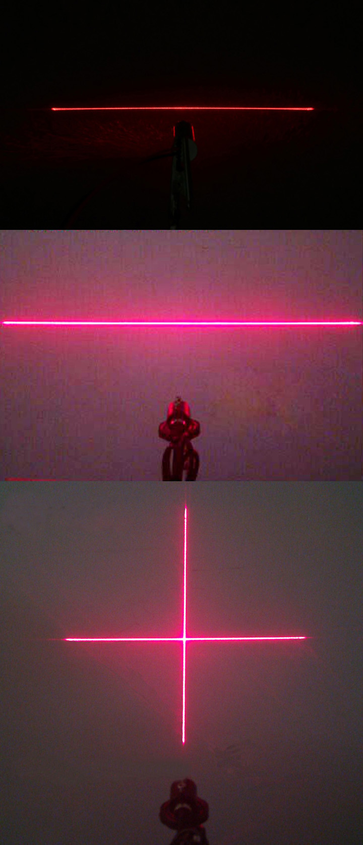 module laser rouge point/ligne/croix