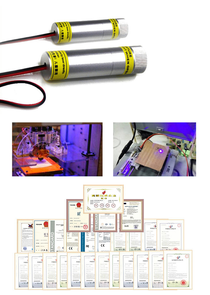 Module laser violet 405nm