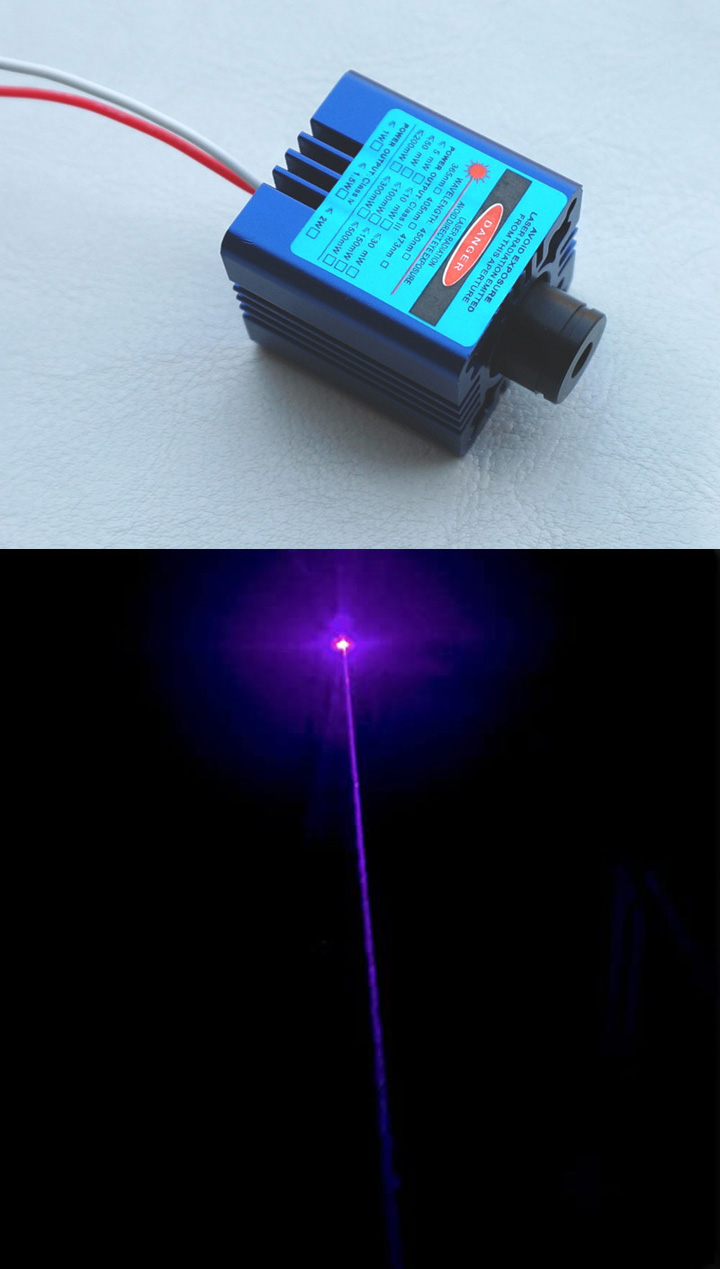 module laser violet 405nm