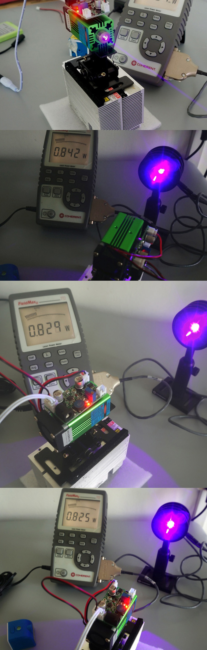 module laser violet ultra-puissant