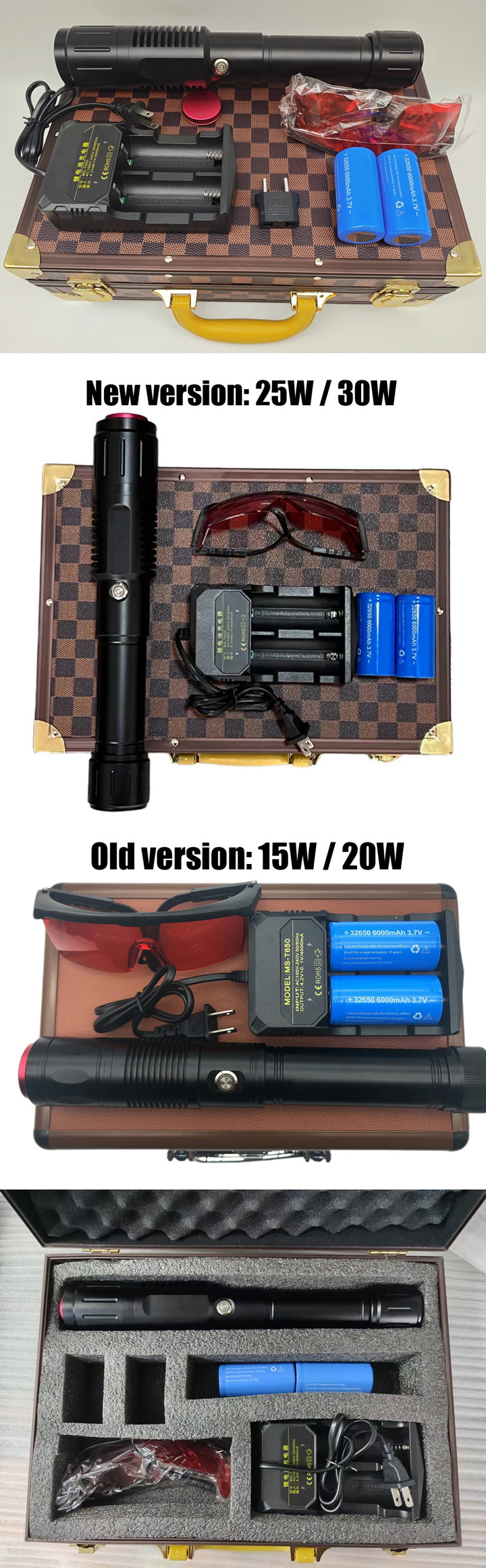 Pointeur laser extrêmement puissant