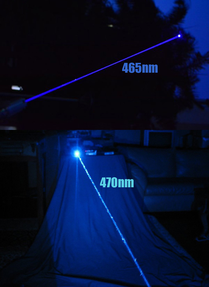 pointeur laser bleu vif