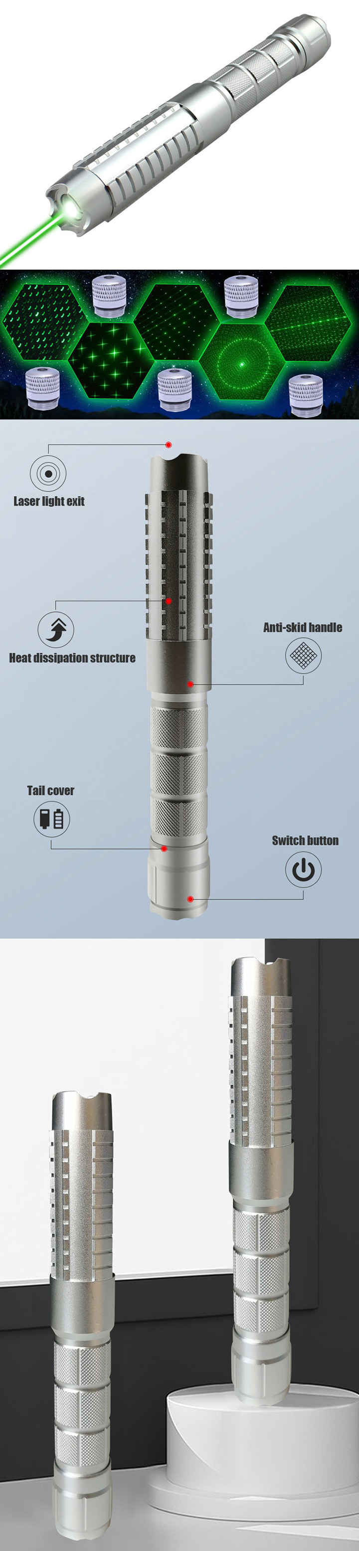 Pointeur laser 561nm 50mW