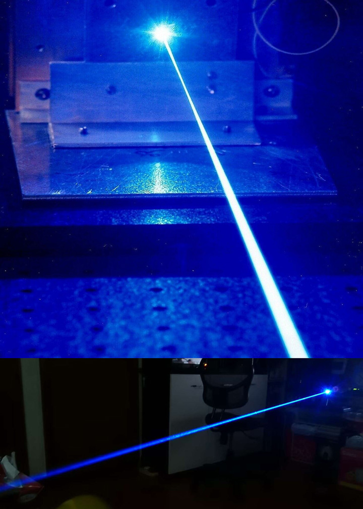 Pointeur laser bleu puissant