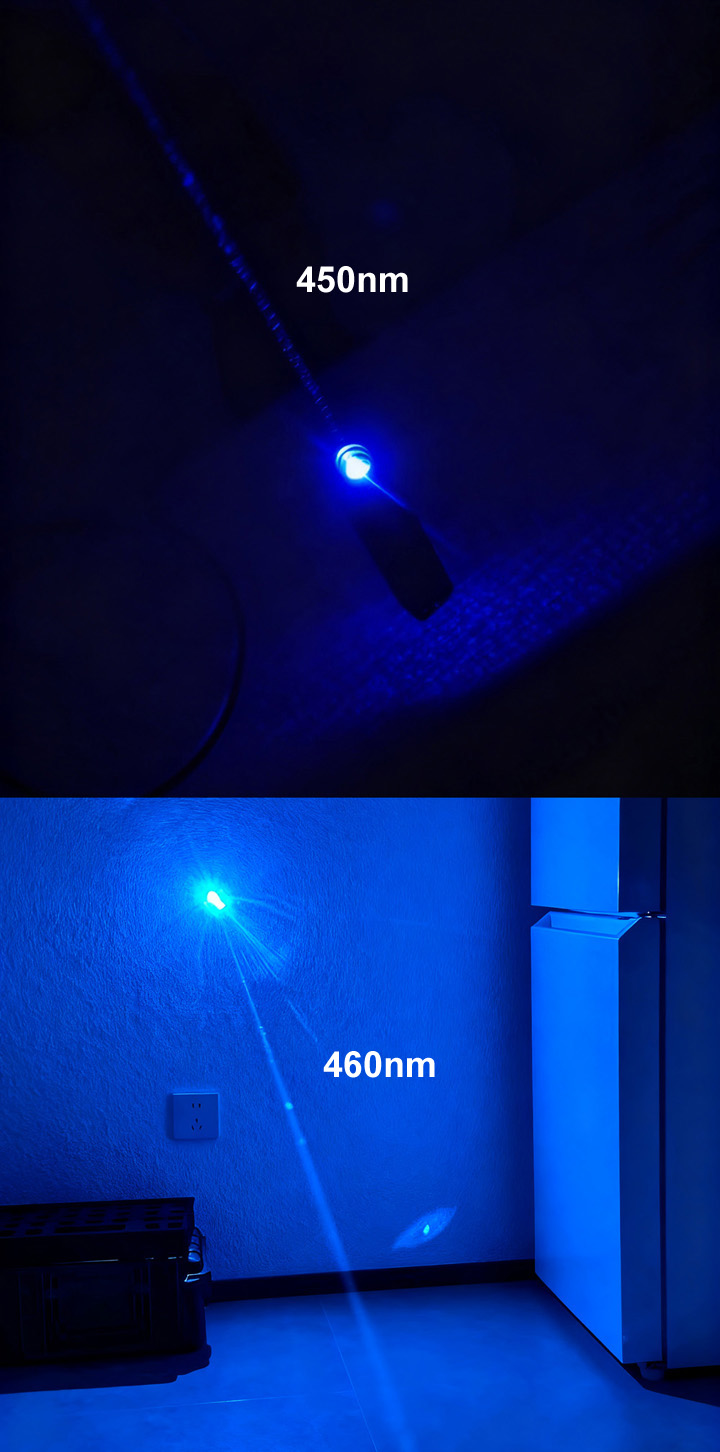 Petit pointeur laser bleu professionnel