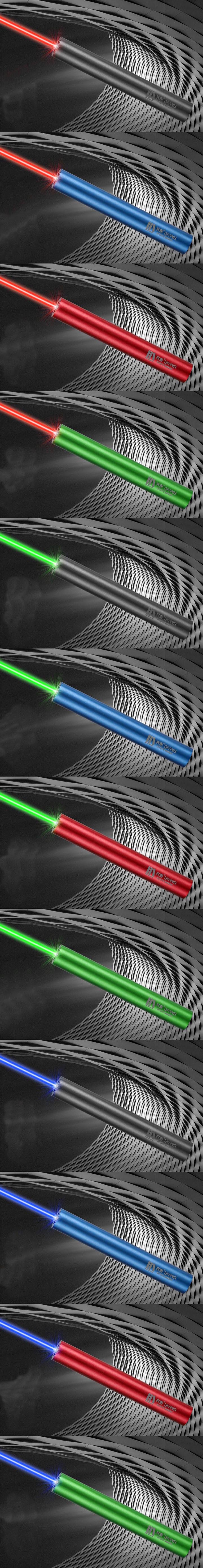 Pointeur laser vert/rouge/bleu