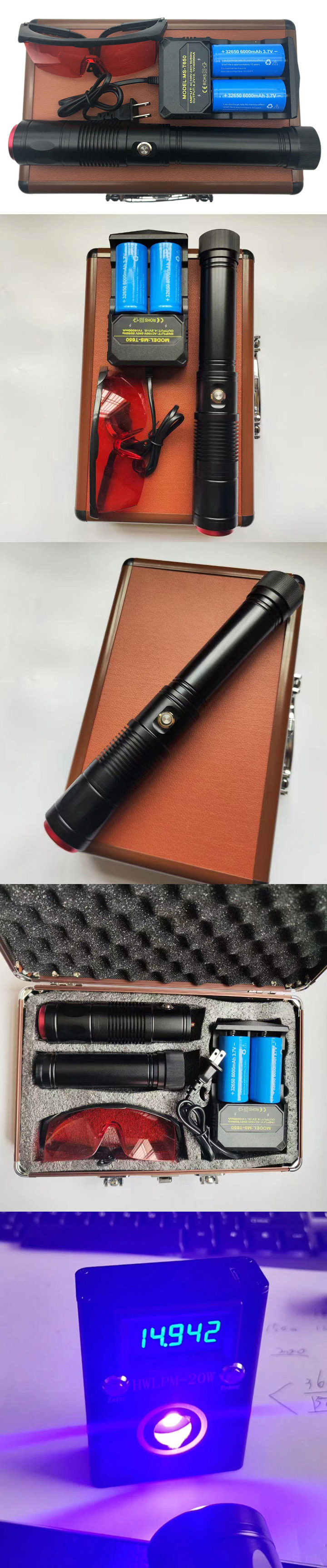 Pointeur laser bleu super puissant