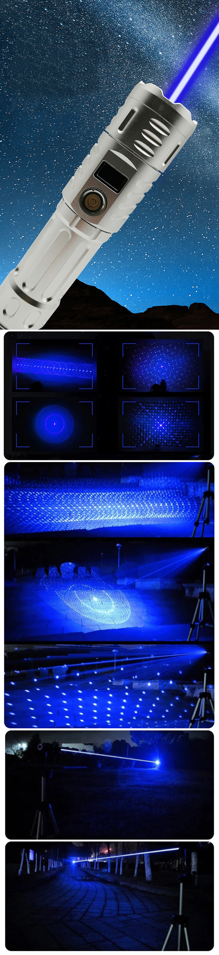 pointeur laser bleu 200 mW