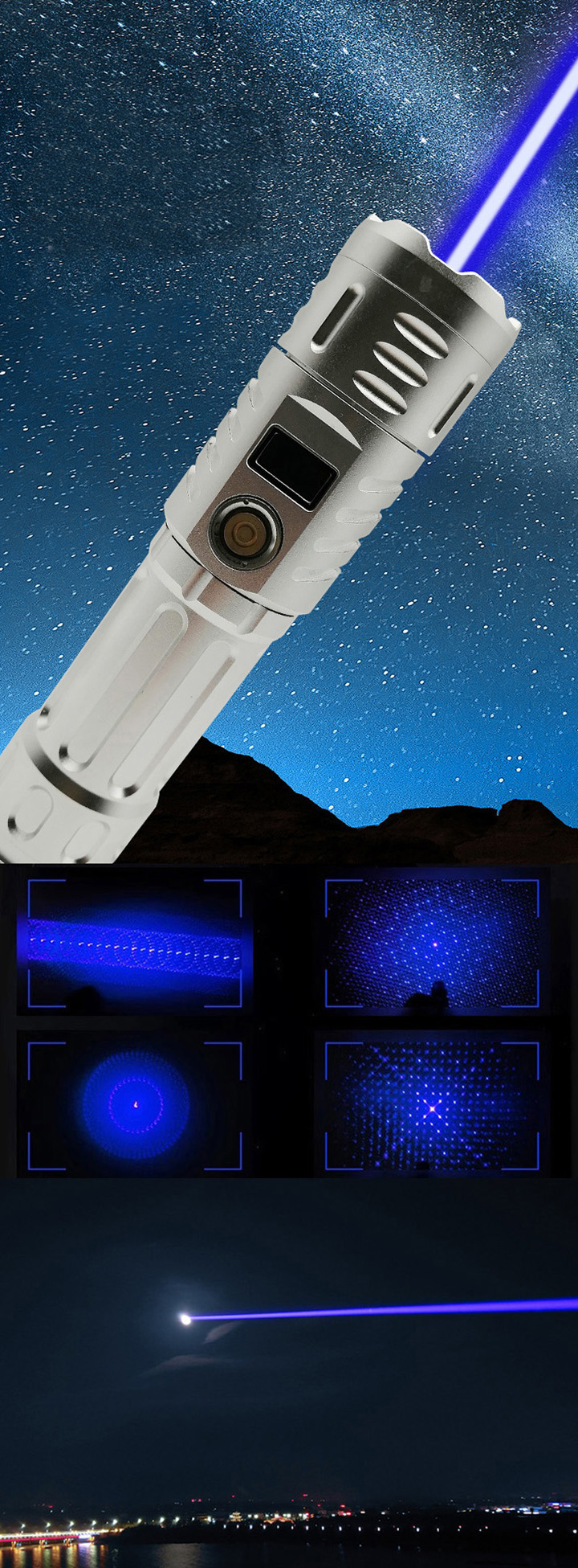 pointeur laser bleu 2500mW