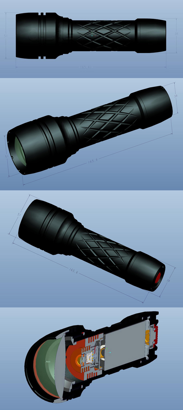 Lumicon Support pour pointeur laser