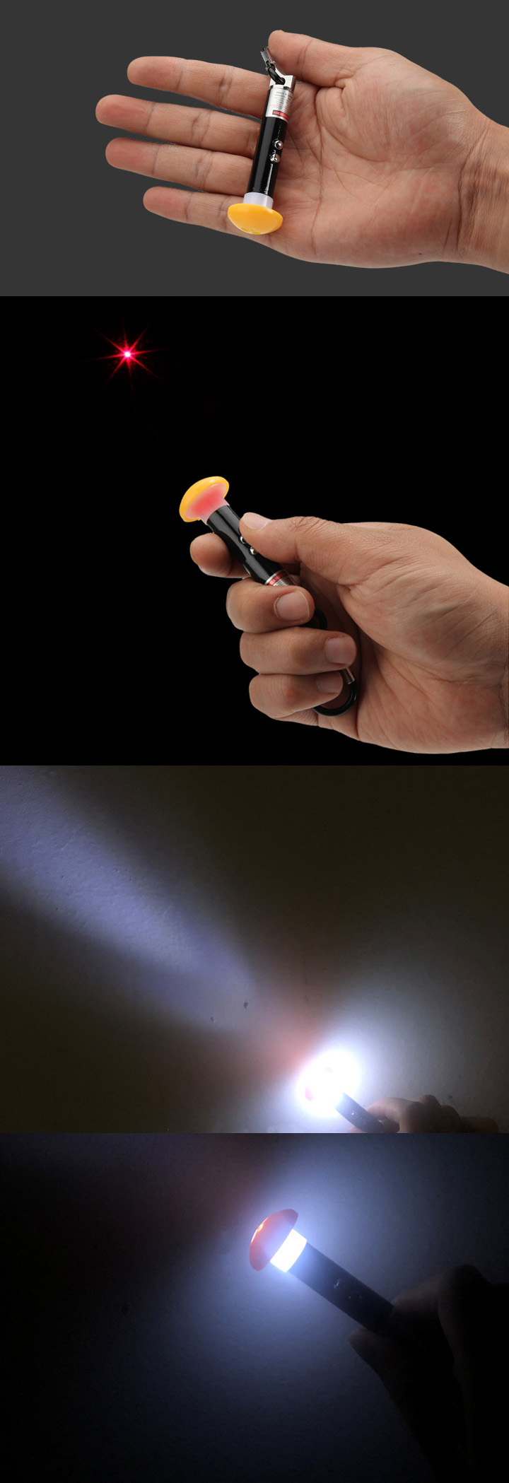 Pointeur laser avec LED