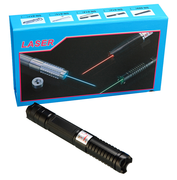 pointeur laser rouge