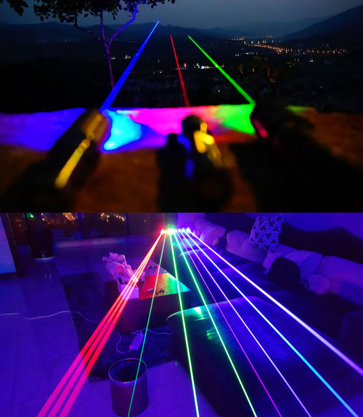 Pointeur laser rouge puissant 638nm