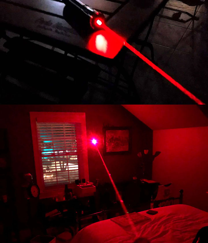 Pointeur laser rouge 638nm