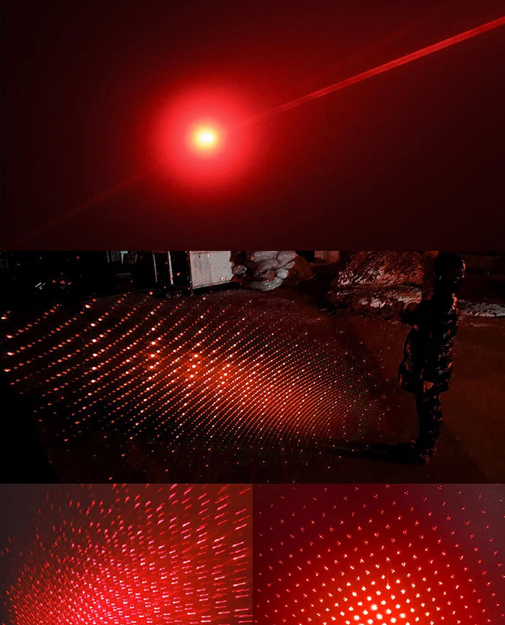 Pointeur laser rouge 650nm