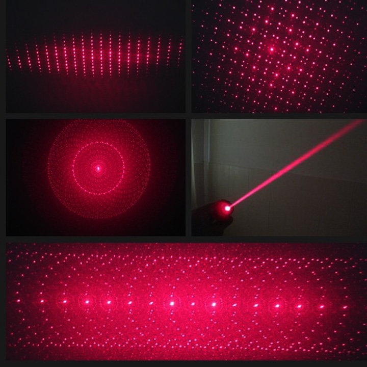 pointeur laser rouge