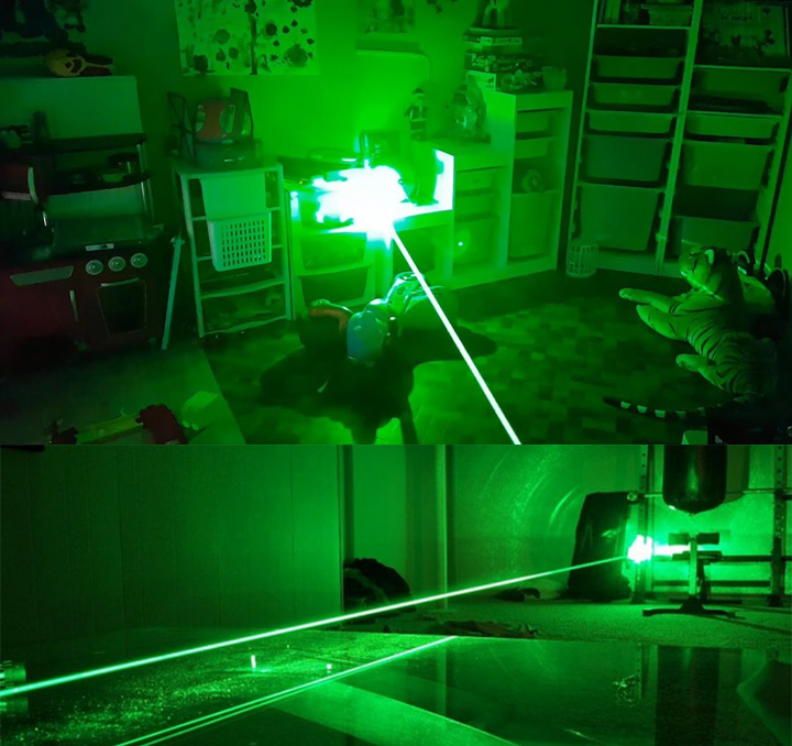 pointeur laser vert