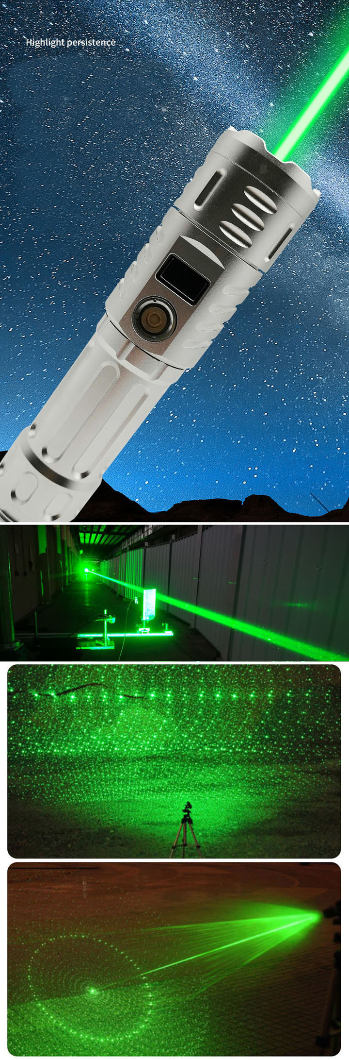Pointeur laser vert 520nm 700mW