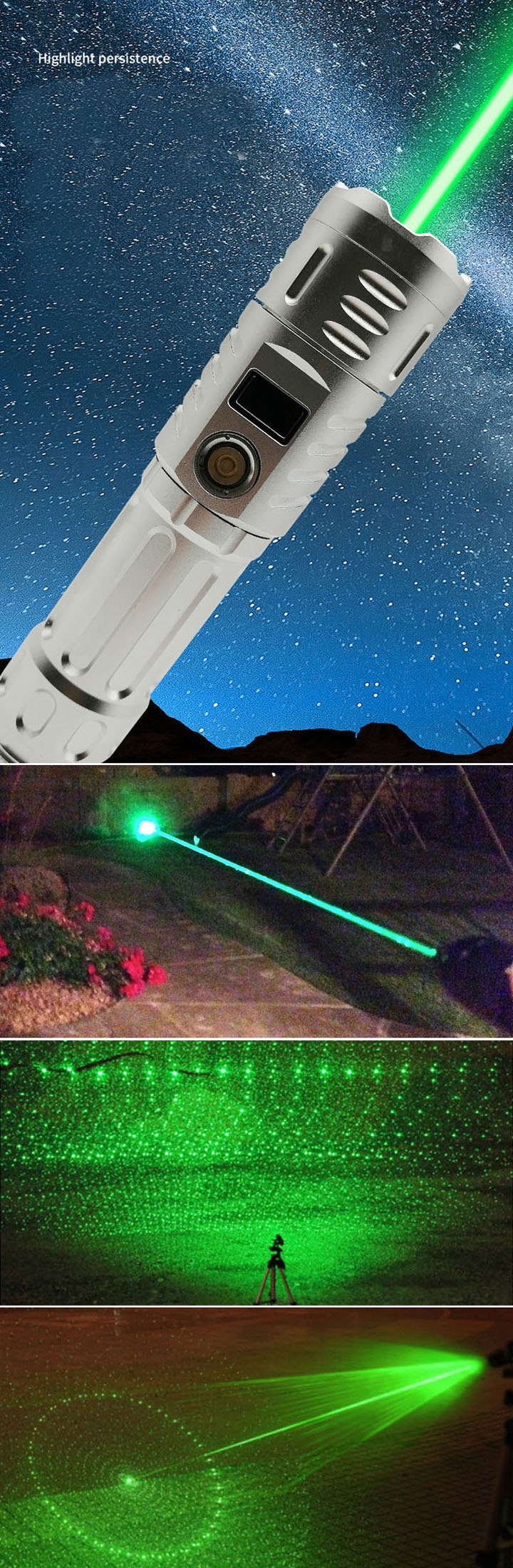 Pointeur laser vert ultra-haute puissance