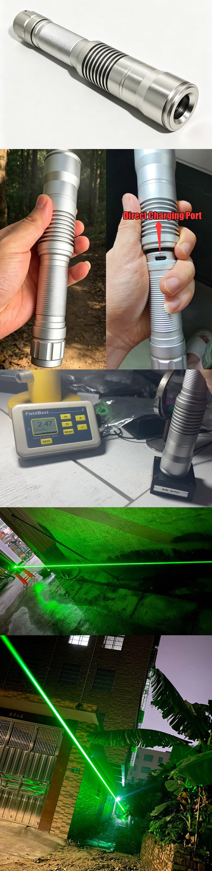 Pointeur laser vert haute puissance