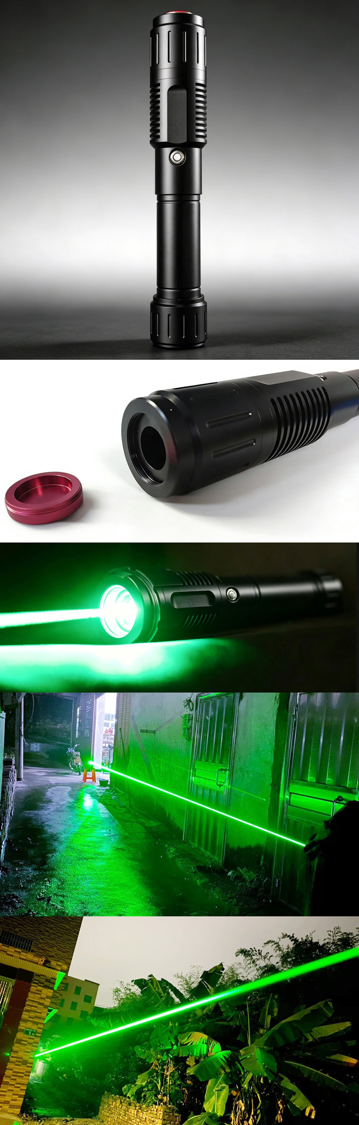 pointeur laser vert 6000mW (6W) 520nm