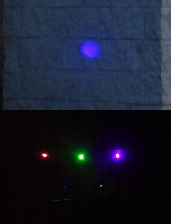 Pointeur laser violet 100mW