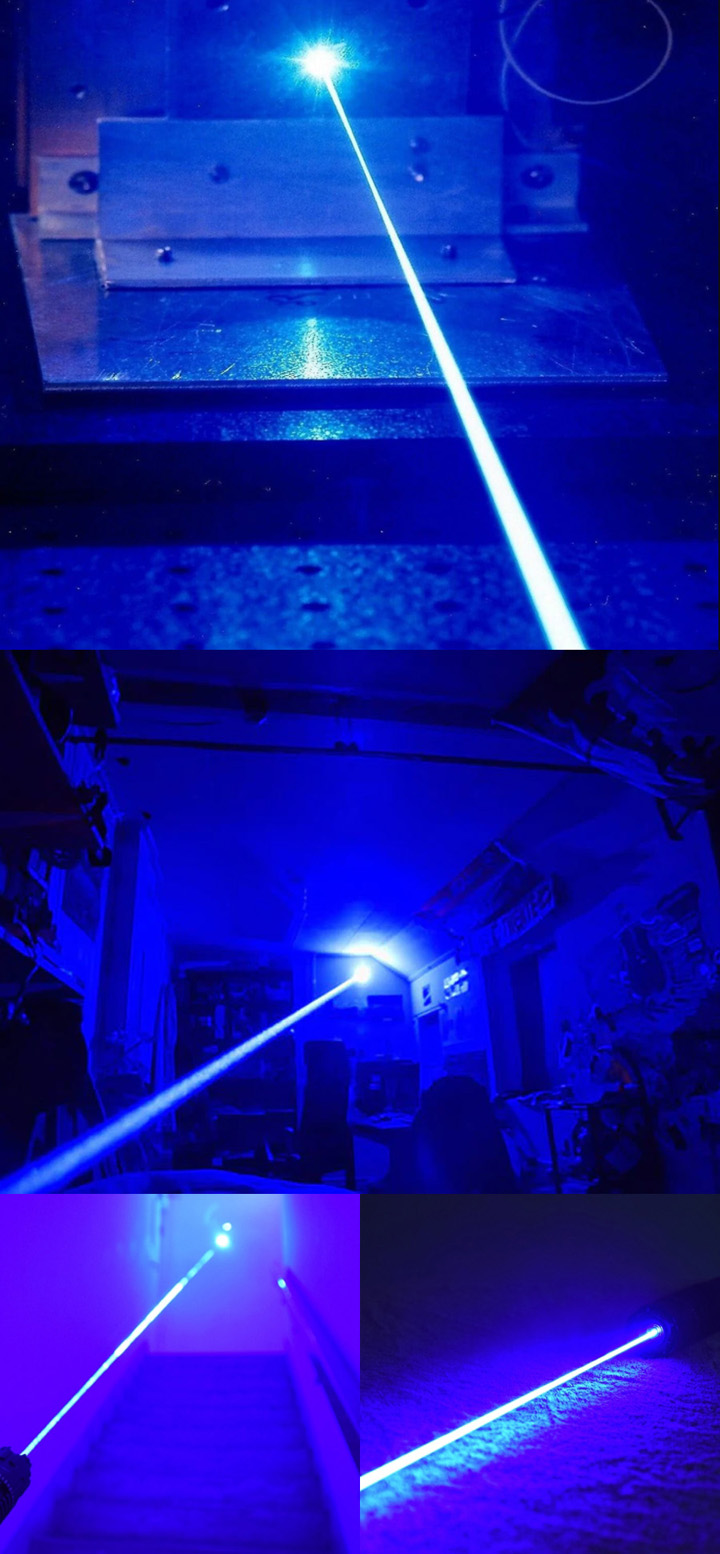 laser bleu le plus puissant