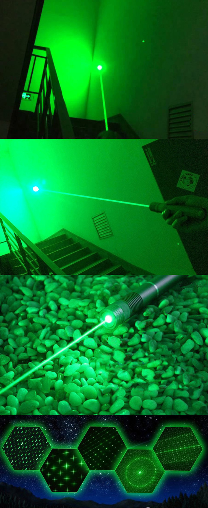 pointeur laser vert étanche et puissant