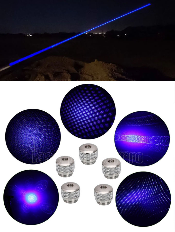 Stylo laser à lumière bleue