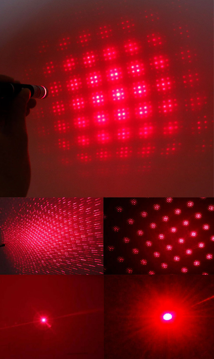 laser rouge avec embout