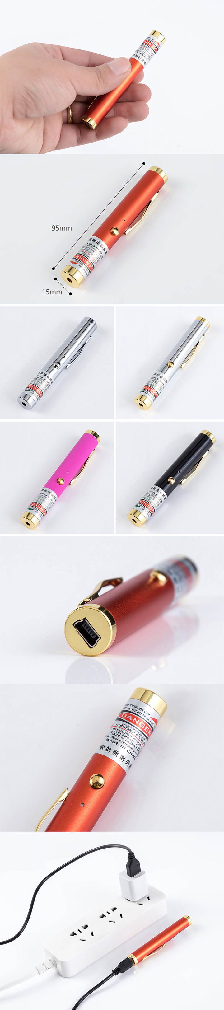 mini stylo laser rouge