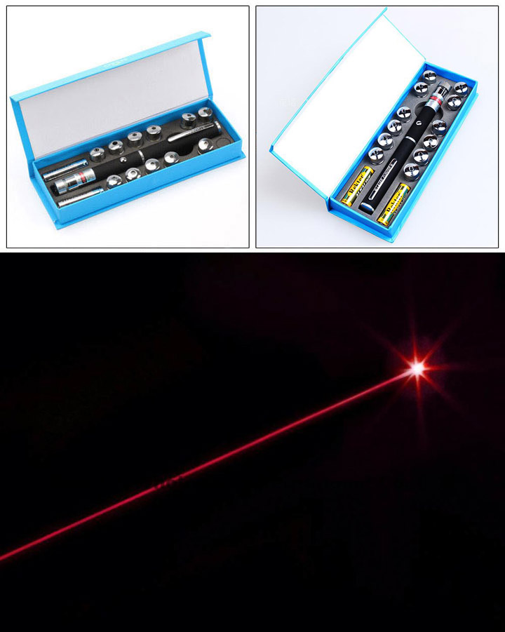 stylo laser rouge puissant