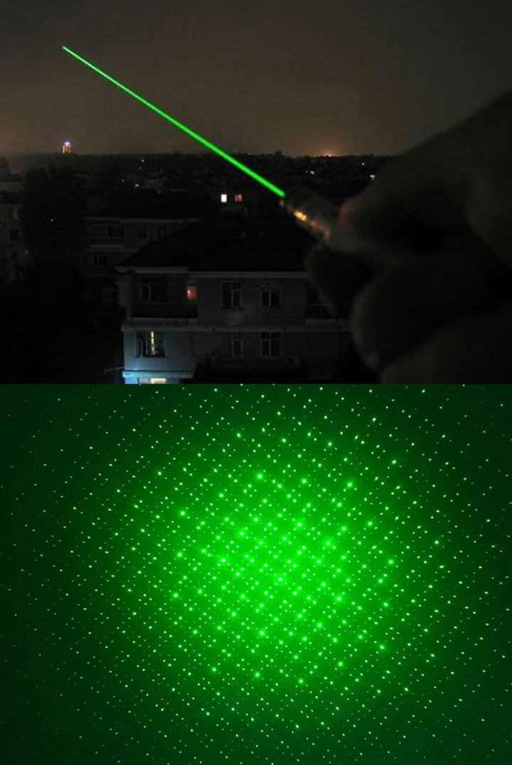 stylo laser vert avec embout