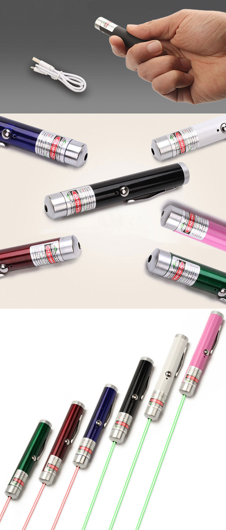 Stylo laser USB