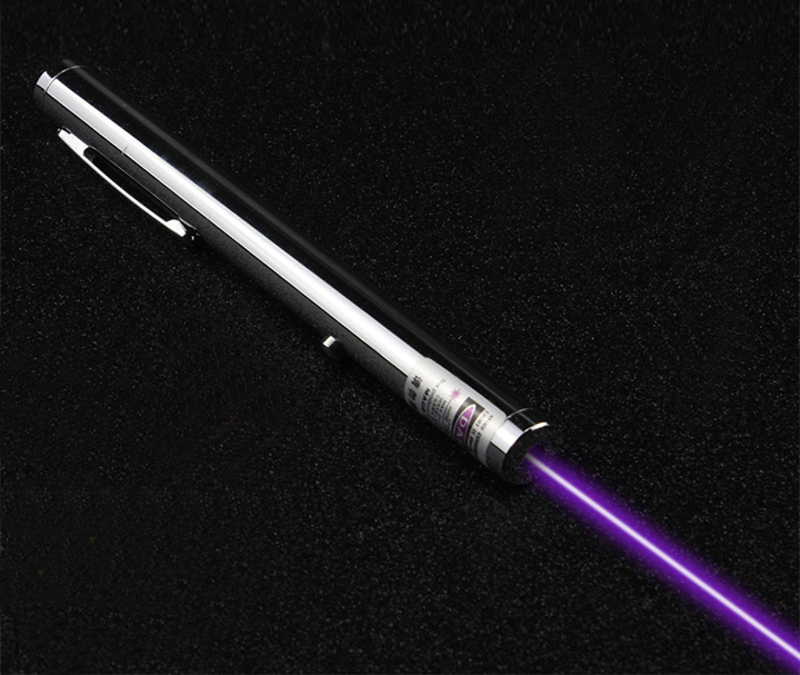 stylo laser violet