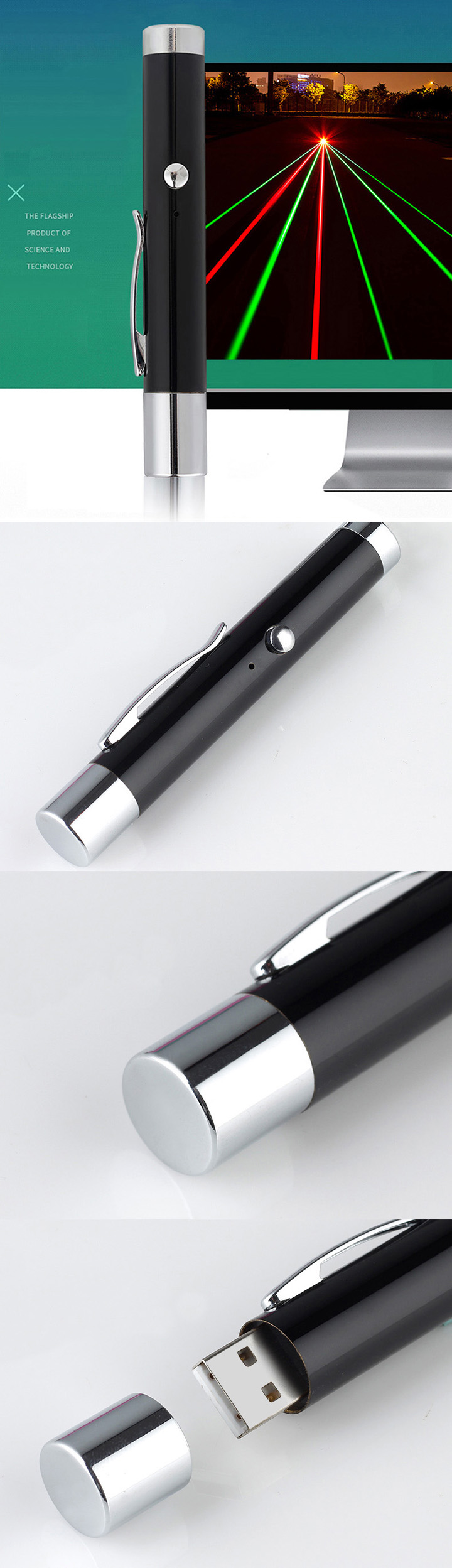 stylo pointeur laser rouge