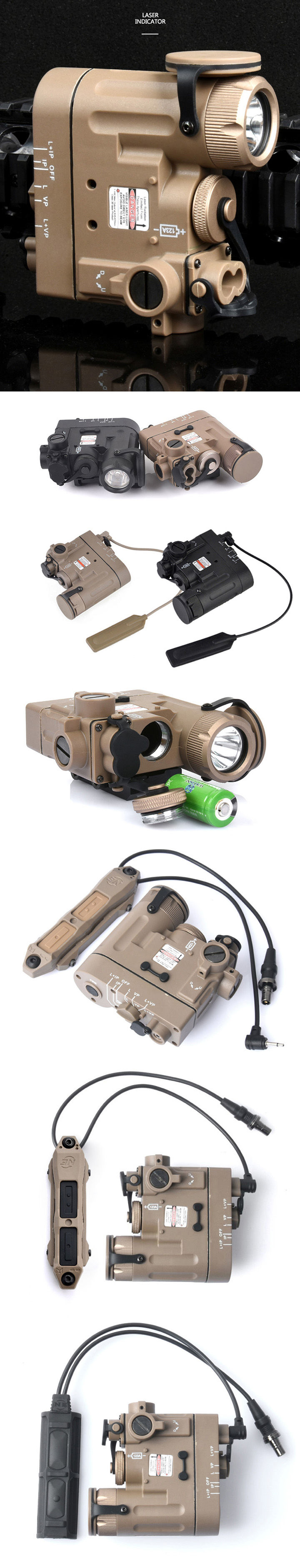 Viseur laser IR tactique
