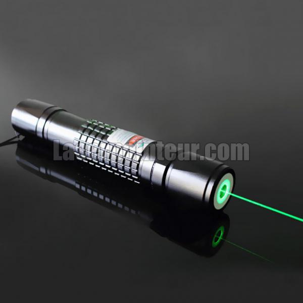 Stylo laser Stylo pointeur laser puissant Stylo pointeur laser rechargeable  Mise au point réglable Laser-Vert-(Quantité) 