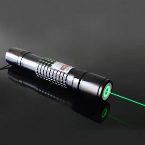 Pointeur laser vert 200mW étanche avec 5 embouts