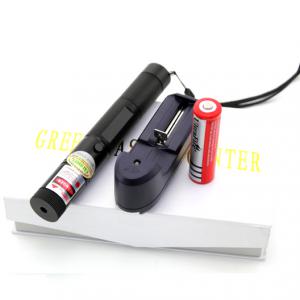 Pointeur laser rouge rechargeable 200mW 650nm noir étoilé - FR -  Laserpointerpro