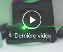 vidéo du pointeur laser